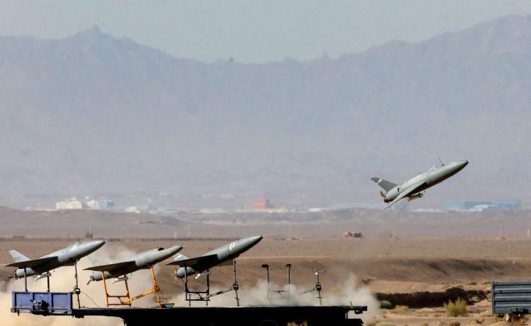 ايران زودت جماعات مسلحة في منطقة الشرق الاوسط بالمسيرات