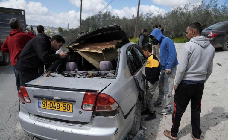 قوة خاصة اسرائيلية تسللت لجنين بمركبة تحمل لوحة تسجيل فلسطينية
