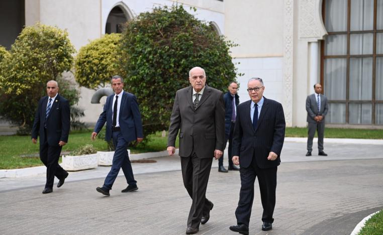 عمار بلاني أمين عام وزارة الخارجية الجزائرية يرافق الوزير الجديد أحمد عطاف 