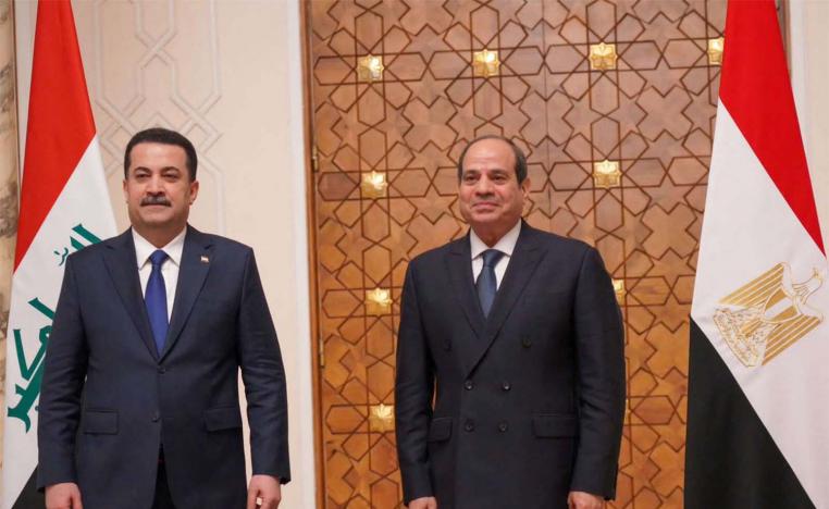 The trip marked al-Sudani’s first to Cairo since his Cabinet was approved by the Iraqi parliament in October