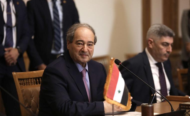 المقداد يقود جهود فك عزلة سوريا في محيطها العربي