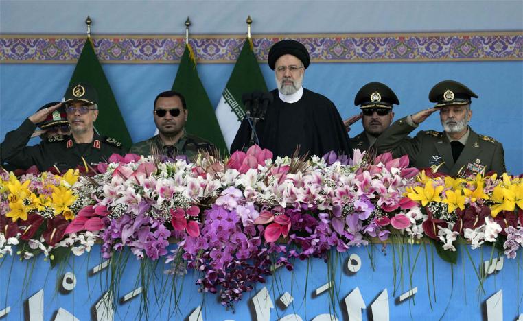 Iranian president Ebrahim Raisi 