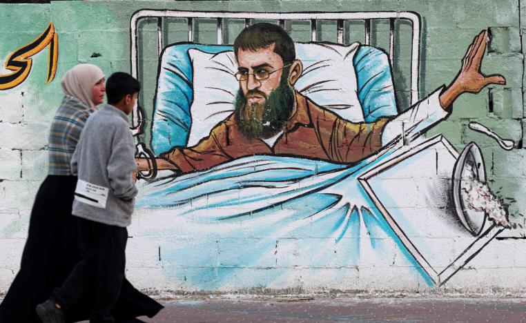 اسرائيل رفضت نقل خضر عدنان لتلقي العلاج في المستشفى