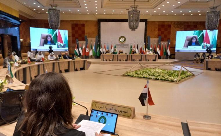 سوريا تملأ مقعدها الشاغر في جامعة الدول العربية