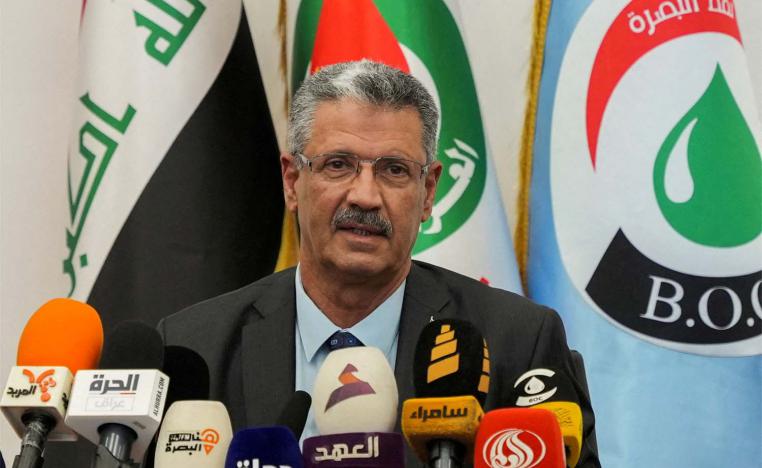 Iraq's oil minister Hayan Abdel-Ghani 