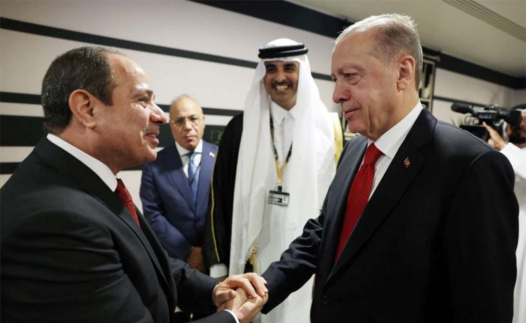 Sisi spoke with Erdogan in a phone call to congratulate him on his presidential win
