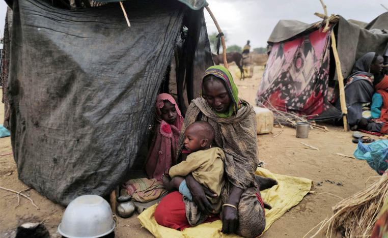 Sudanese refugees in Chad