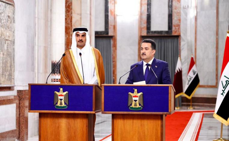 مباحثات لتعزيز العلاقات العراقية القطرية  