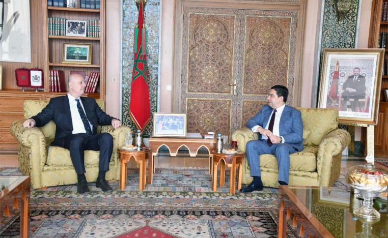 Bourita and Hanegbi reviewed a series of bilateral and regional issues of common interest