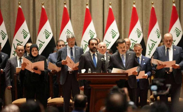 الحكومة العراقية تؤدي اليمين أمام البرلمان