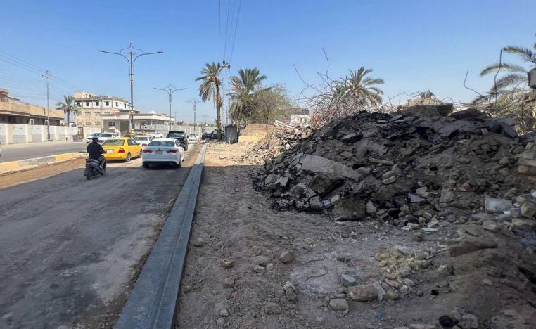 بقايا منارة السراجي جنوب البصرة
