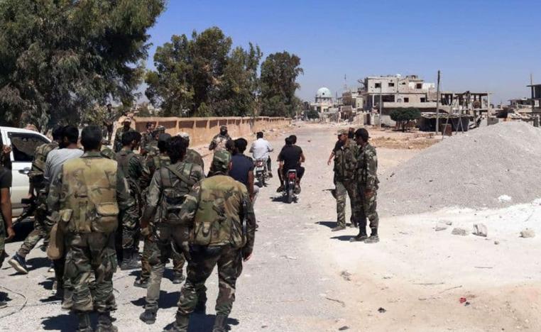 الجيش السوري تعرض لهجمات مكثفة في الاونة الاخيرة