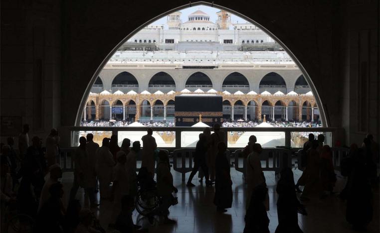 The Grand Mosque in the holy city of Mecca