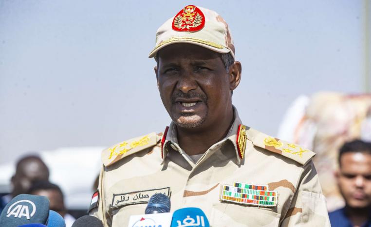 دقلو يحمل نظام عمر البشير مسؤولية جر السودان الى حرب