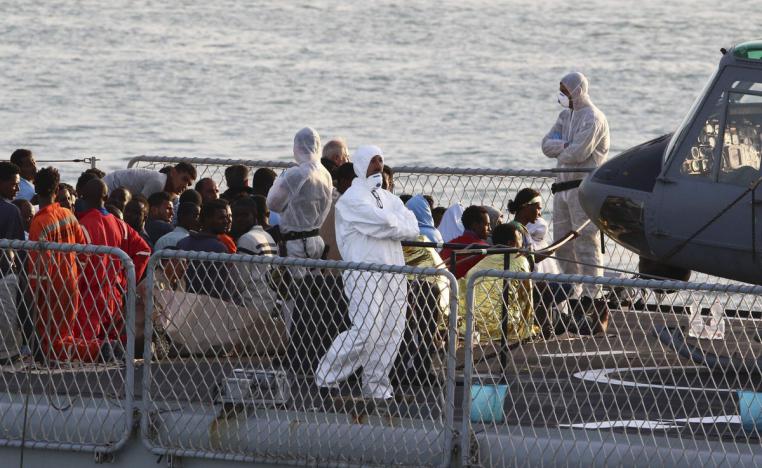 تدفقات المهاجرين غير النظاميين تخيف ايطاليا