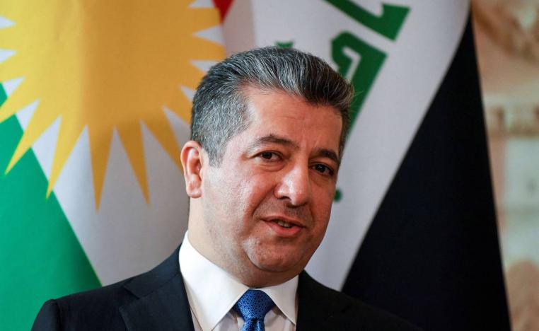 رئيس وزراء كردستان مسرور بارزاني