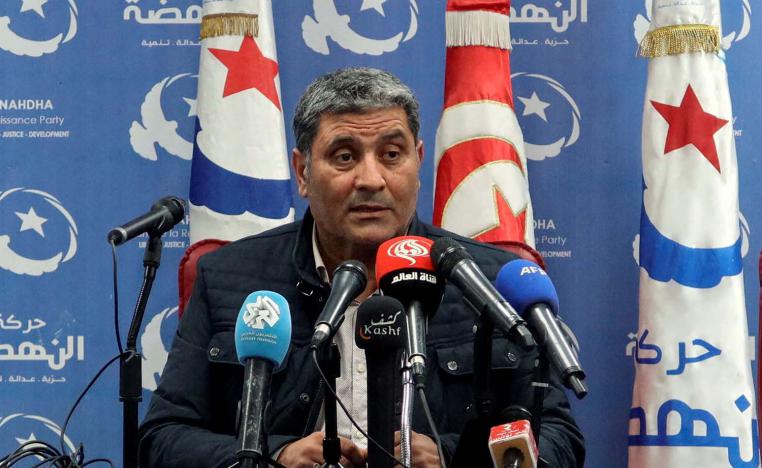 The interim head of Ennahda, Mondher Ounissi