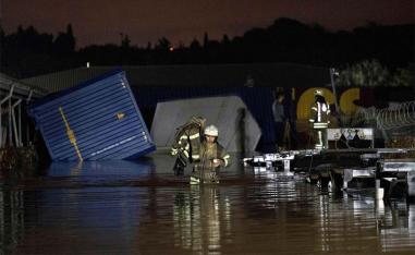 Around 125 kilograms per square meter of rainfall hit Istanbul in less than six hours
