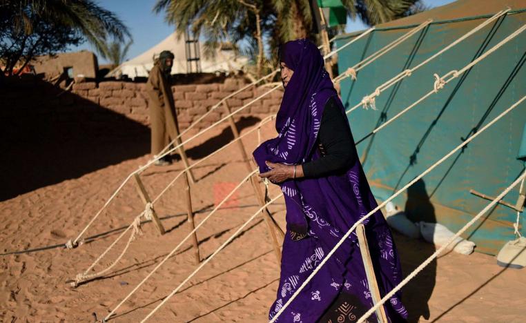 أوضاع مزرية يعيشها سكان المخيم