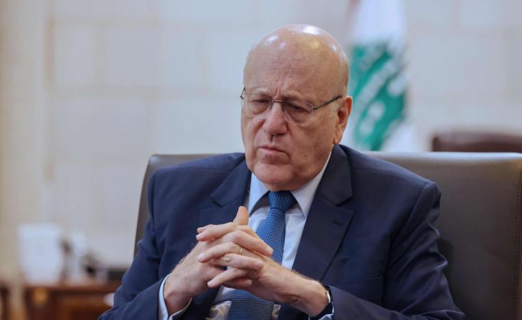 ميقاتي يتوجس من فوضى تعصف بلبنان
