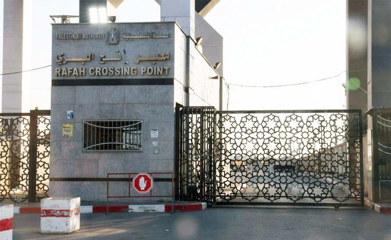The Rafah border crossing remained shut on Wednesday morning