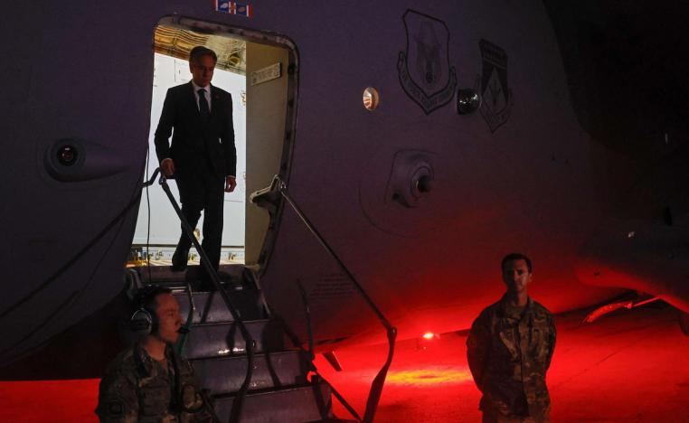 بلينكن يزور الأردن قادما من تل أبيب