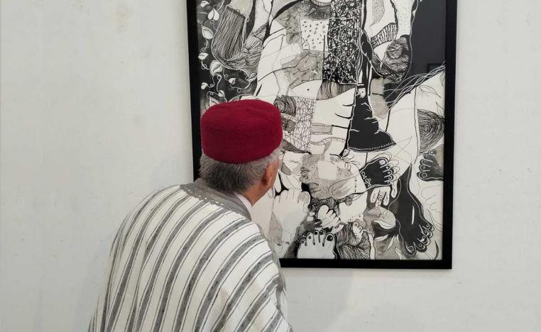 (من صفحة الفنان محمد الهادي الشريف بفيسبوك)