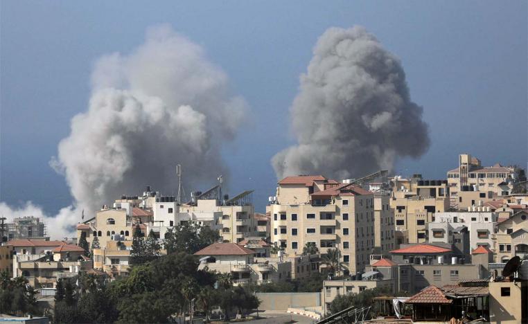Ongoing Israeli bombardment of the Gaza Strip