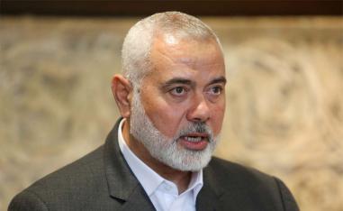 Hamas chief Ismail Haniyeh 