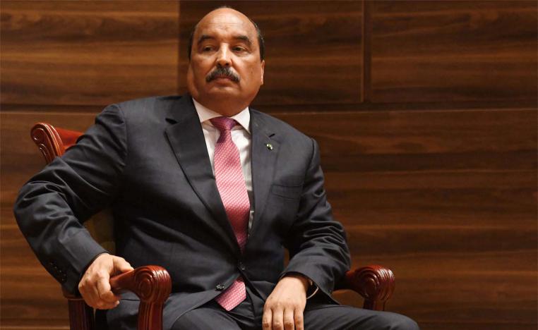 Mauritania's former president Mohamed Ould Abdel Aziz