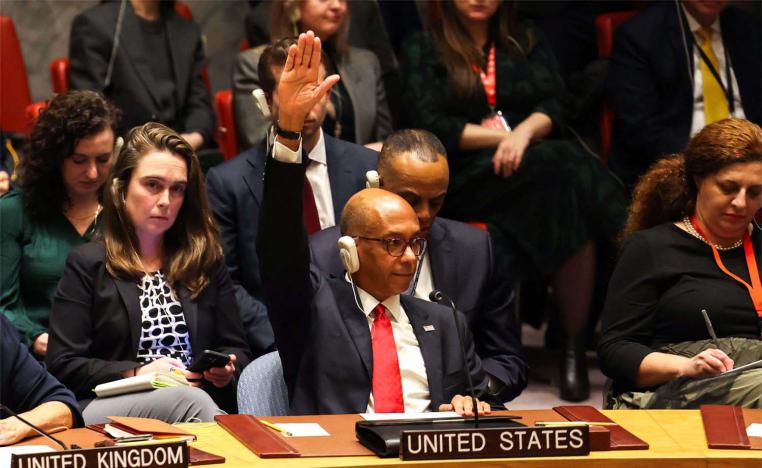 Washington is isolating itself from the rest of the world after the veto