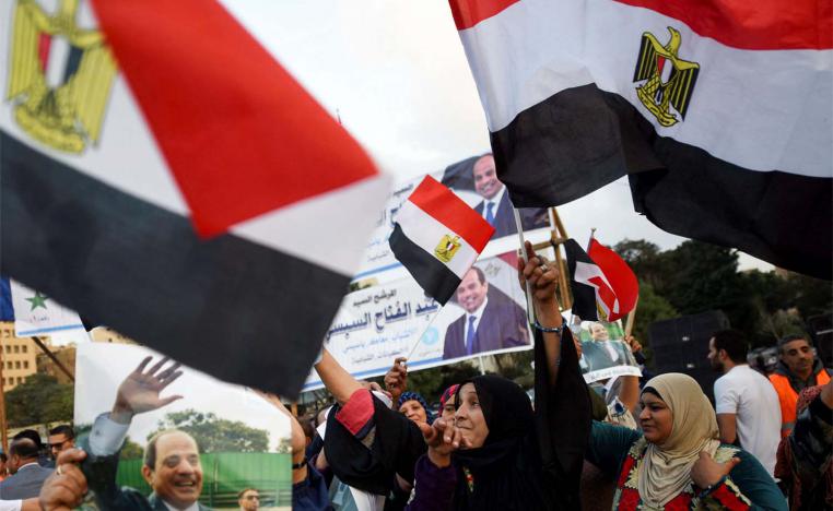 Sisi won 89.6% of the votes according to the National Election Authority