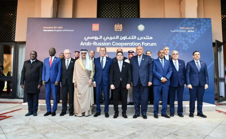 التعاون العربي الروسي يشهد تطورا ملموسا