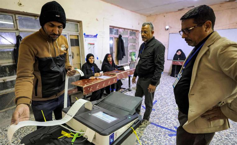 Voting took place on Monday in 15 of Iraq's 18 provinces to select 285 council members 