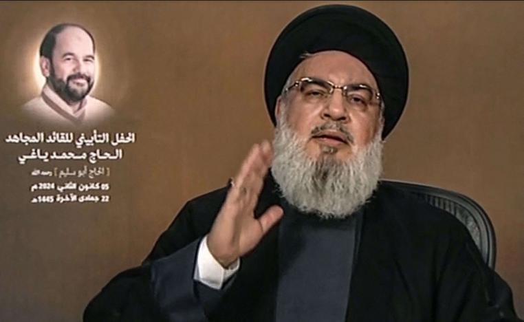 نصرالله يصف اغتيال عاروري بـ"الخرق الخطير"
