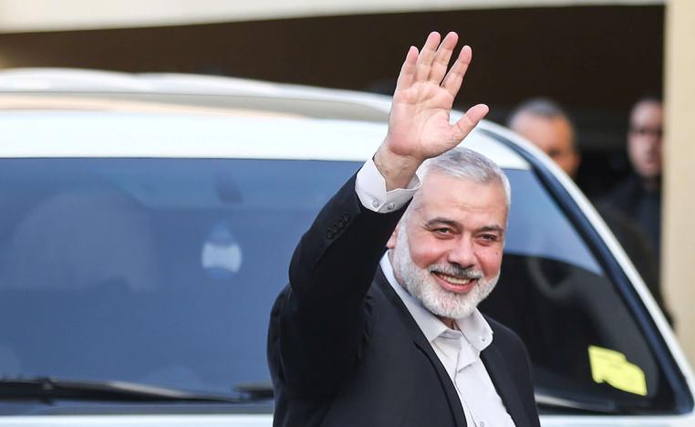 اسماعيل هنية يدعم مصالحة مع السلطة الفلسطينية