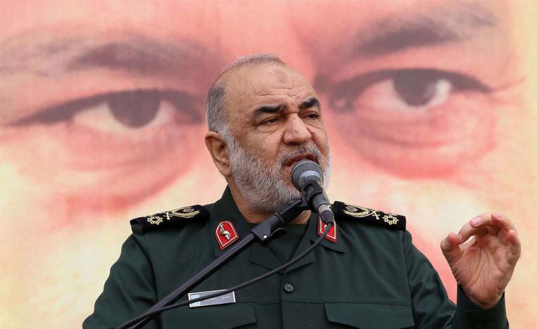 Revolutionary Guards' chief Hossein Salami 