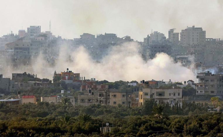 Netanyahu says Israel must have security control over the entire territory west of the Jordan River