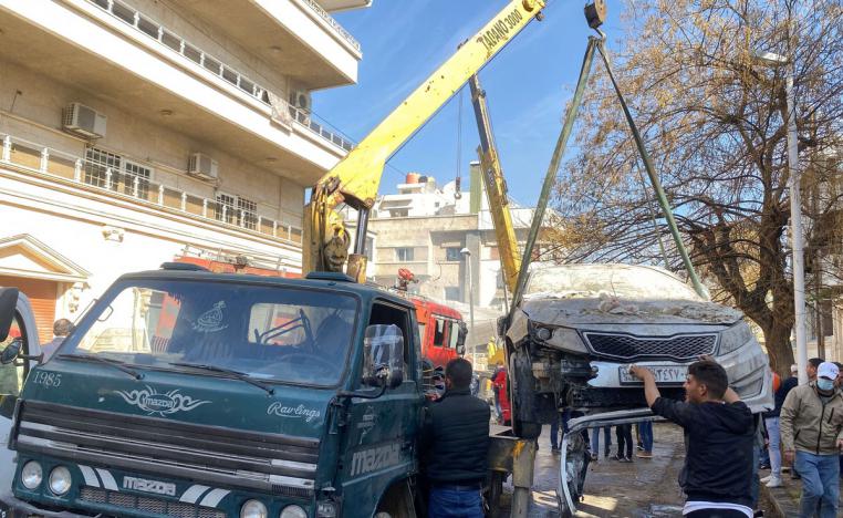 الضربة الإسرائيلية تسفر عن مقتل عشرة أشخاص بينهم الإيرانيون