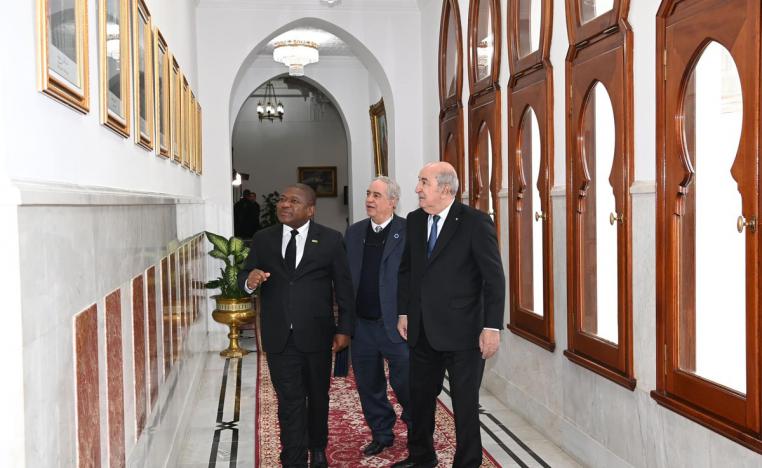 الرئاسة الجزائرية تصف الزيارة بـ"زيارة صداقة وعمل"