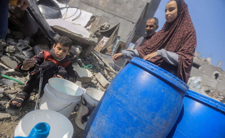 الفلسطينيون يعانون من سوء التغذية والجوع شمال غزة