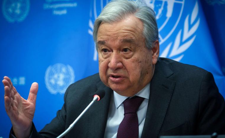 غوتيريش دافع عن قرار إقالة موظفين في أونروا قبل استكمال التحقيق بشأن علاقتهم بحماس