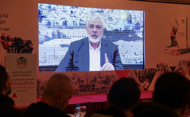 هنية يدعو سكان الضفة والقدس للدفاع عن المسجد الأقصى في رمضان