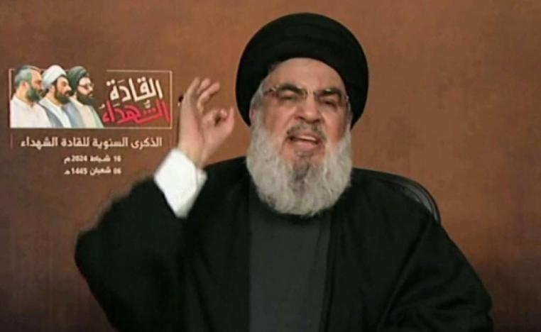 حسن نصرالله يوجه كلمة لمناصري حزب الله