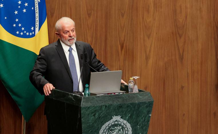 الرئيس البرازيلي يهاجم إسرائيل وينتقد الدول التي أوقفت تمويل الأونروا
