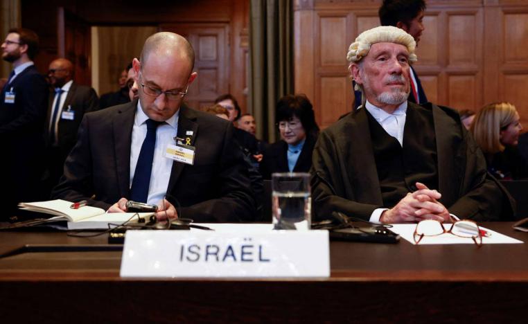 فريق الدفاع الإسرائيلي في محكمة العدل الدولية