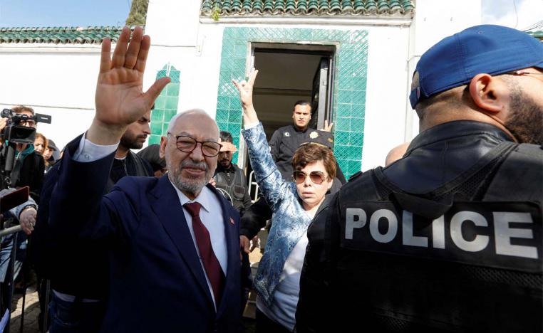 Ghannouchi was jailed last year on charges of incitement against police and plotting against state security
