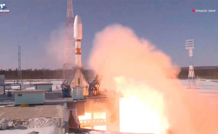 The remote Pars 1 research-sensing satellite launched by a Russian Soyuz rocket from the Vostochny Cosmodrome