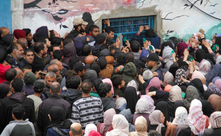 أونروا غير قادرة على دعم الفلسطينين بشكل كامل بسبب وقف التمويل والحرب