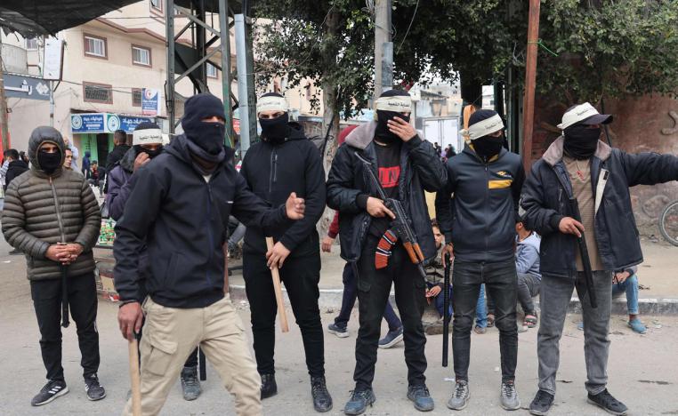 لجان الحماية الشعبية من افرازات حرب غزة والفراغ في الأمني في القطاع